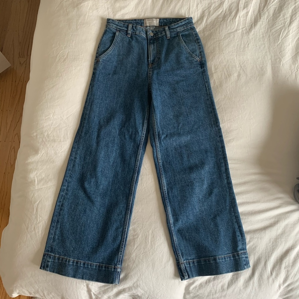 Everlane Wide Leg Jeans